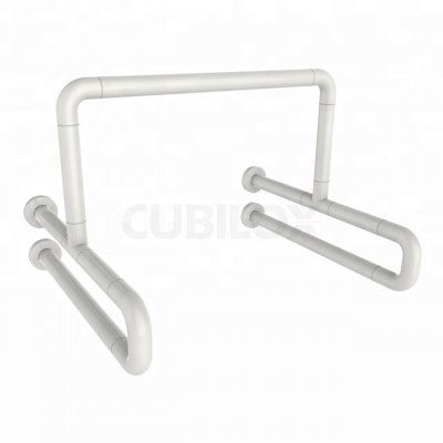 Wall Ground Mounted Fixed Urinal Grab Bars For Disabled