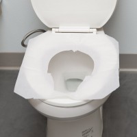 Toilet Seat Covers - Half-Fold Flushable Disposable Hygienic Barrier For Home or Office Bathroom